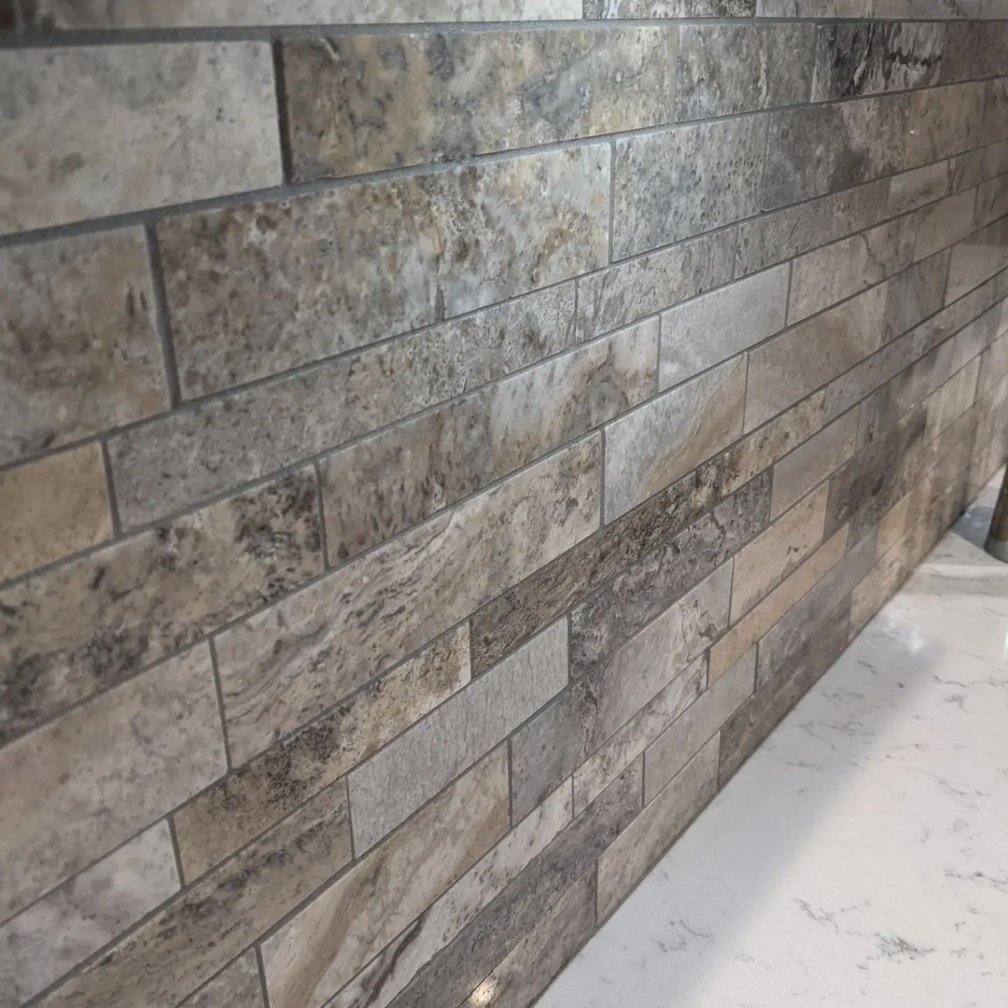 Bar Backsplash and Counter - Backsplash